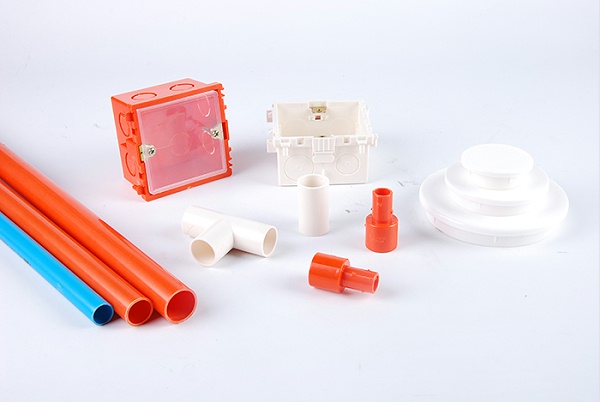 PVC电工套管的分色特性