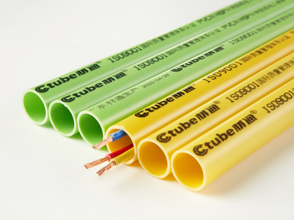 PVC线管（黄绿）