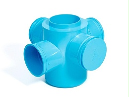 欧标17P环保排水管中央汇集器