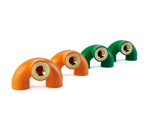 PPR全通径U型回水内牙三通（CW617N欧标铜)