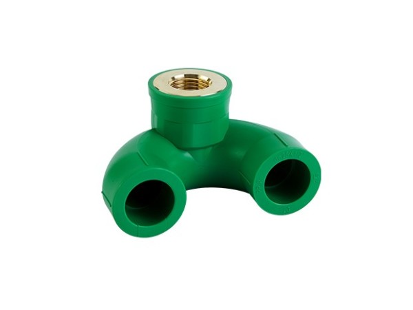 PPR全通径U型回水内牙三通（CW617N欧标铜)